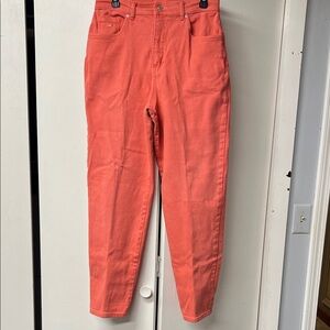 Gloria Vanderbilt Vibrant Coral Jeans